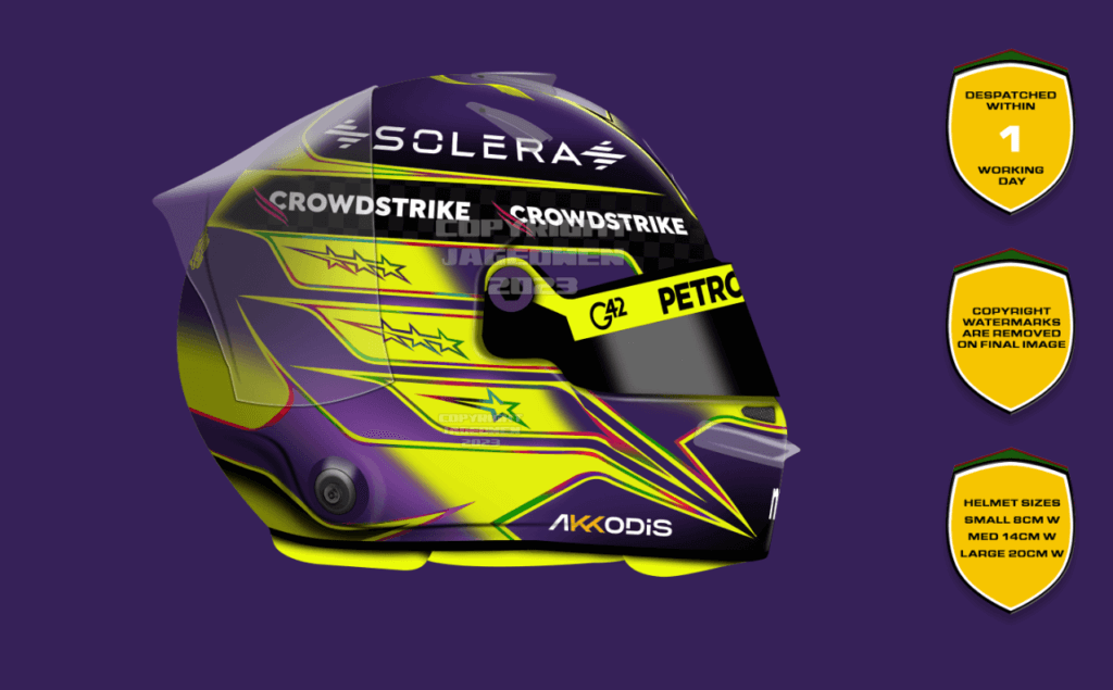 Lewis Hamilton – 2024 Helmet – Scuderia GP