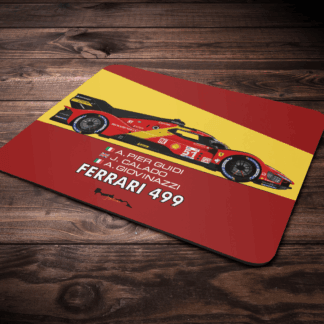 Ferrari 499P Le Mans Mouse Mat